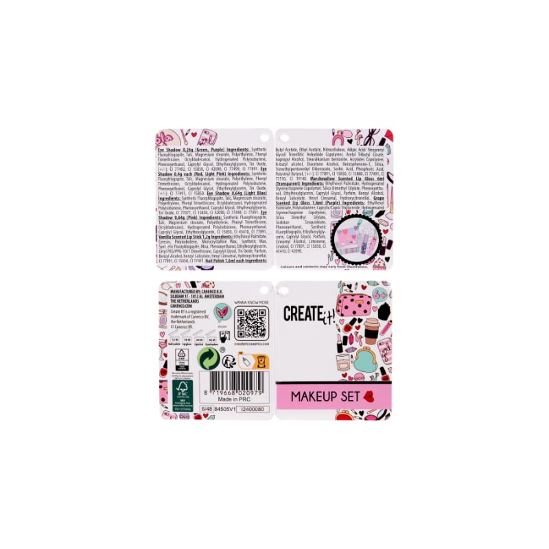 Create It Makyaj Seti ve El Çantası