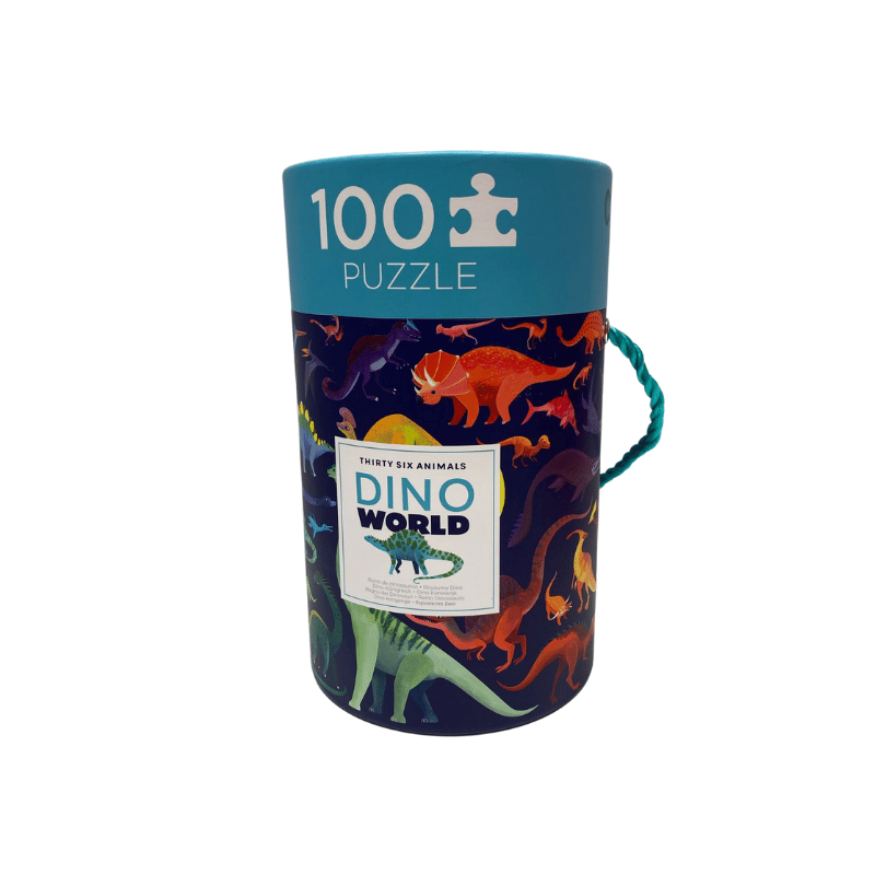 Crocodile Creek Puzzle - 100 Parça - Dinozor Dünyası
