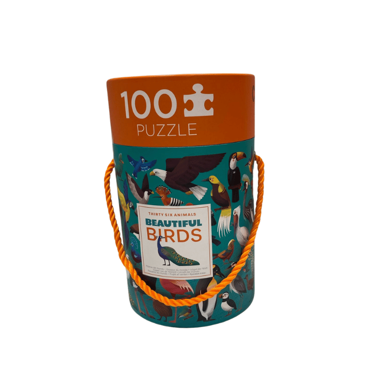 Crocodile Creek Puzzle - 100 Parça - Dünyanın Kuşları