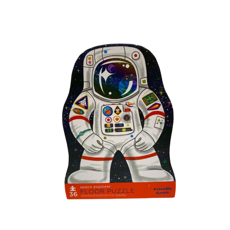 Crocodile Creek Puzzle - 36 Parça - Uzay Araştırmacısı | Isabel Abbey