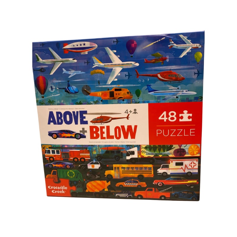 Crocodile Creek Puzzle - 48 Parça - Things That Go