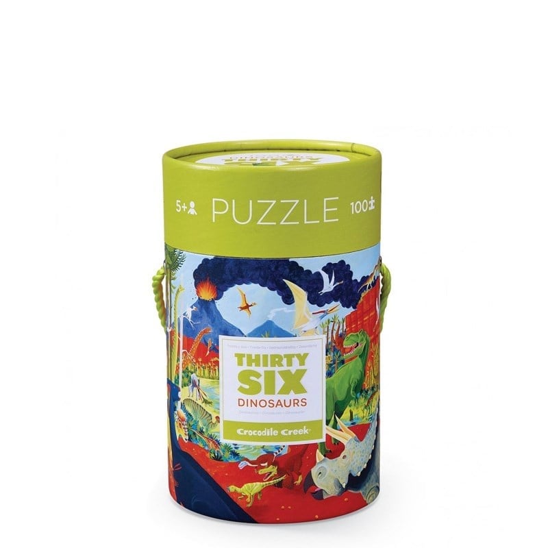 Crocodile Creek Puzzle Dinozor 100 Parça