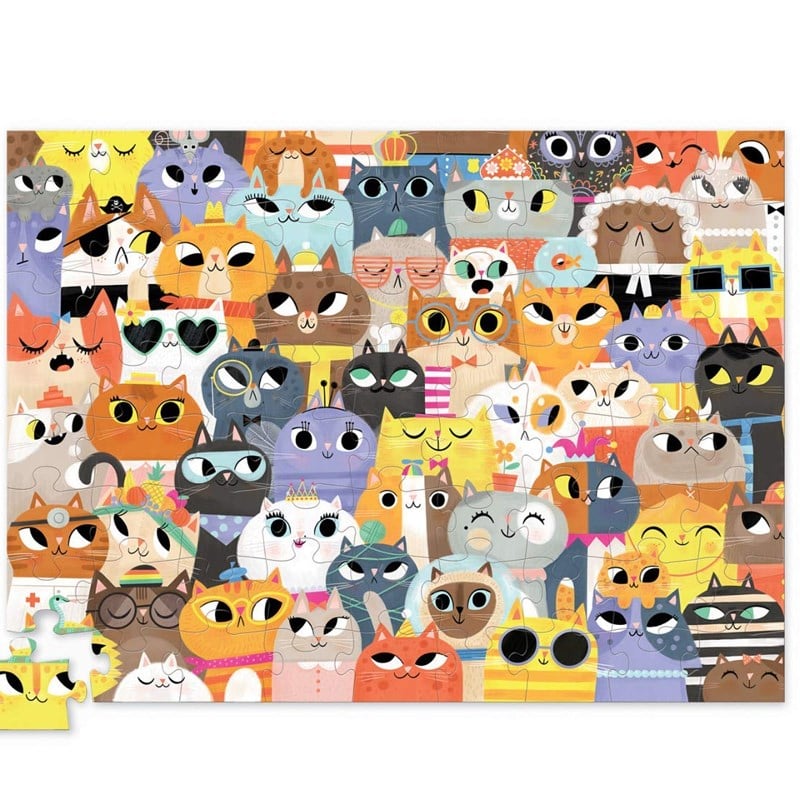 Crocodile Creek Puzzle Kediler 72 Parça
