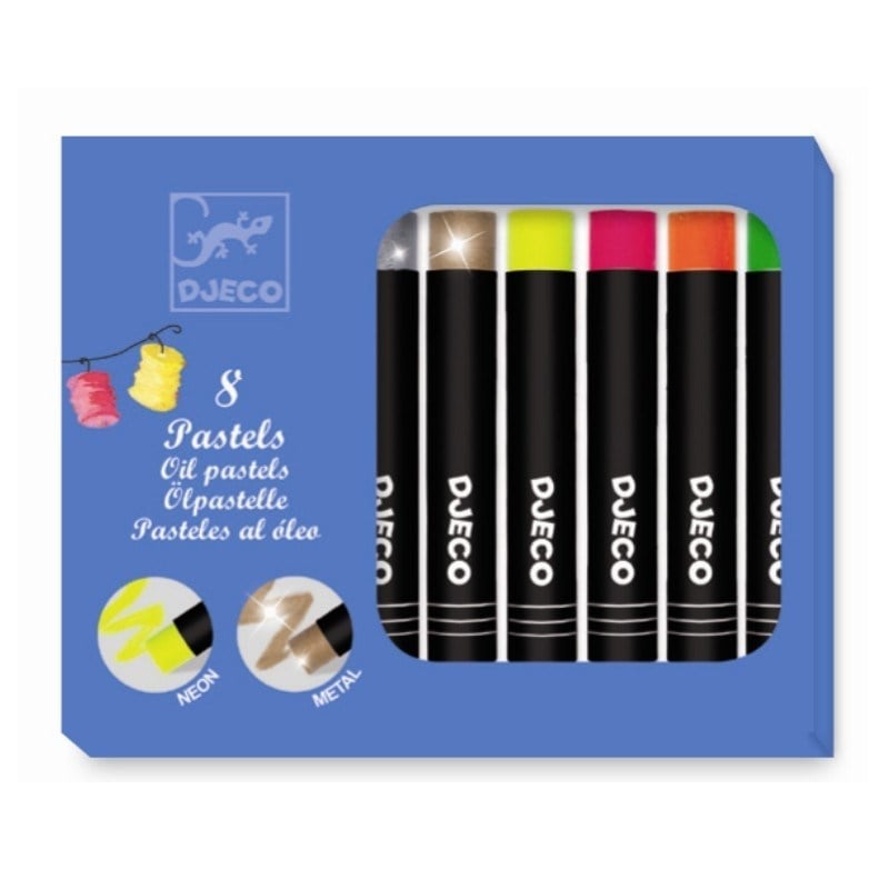 Djeco Boyalar/8'li Pastel Boya Seti