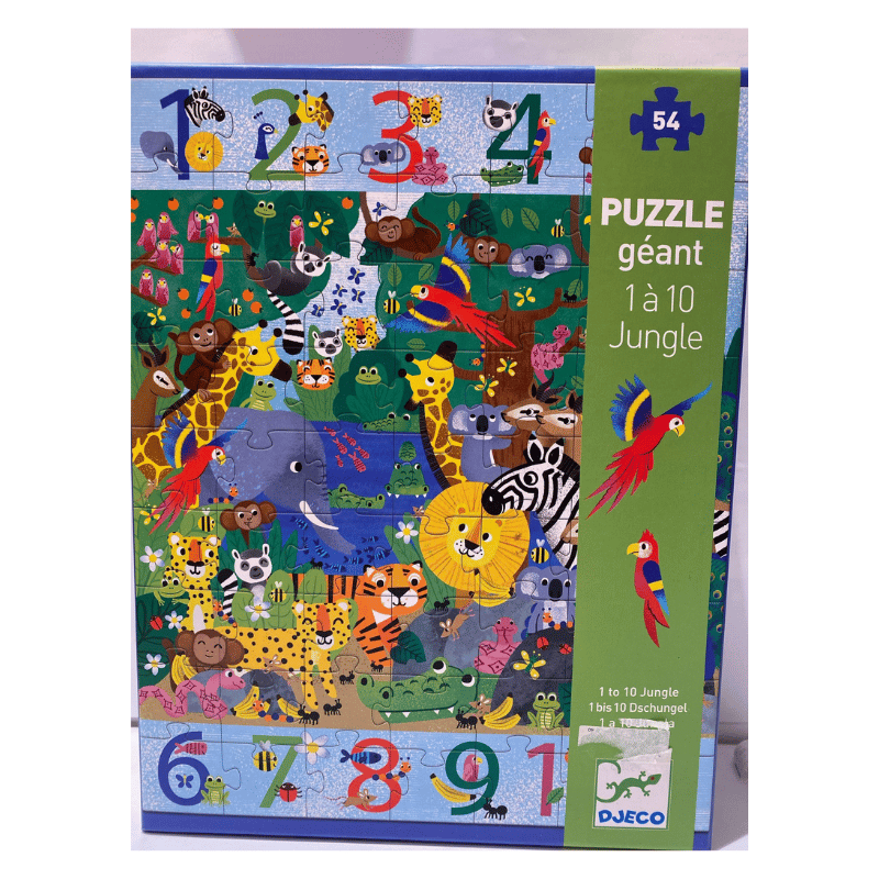 Djeco Dev Puzzle 54 Parça - Jungle