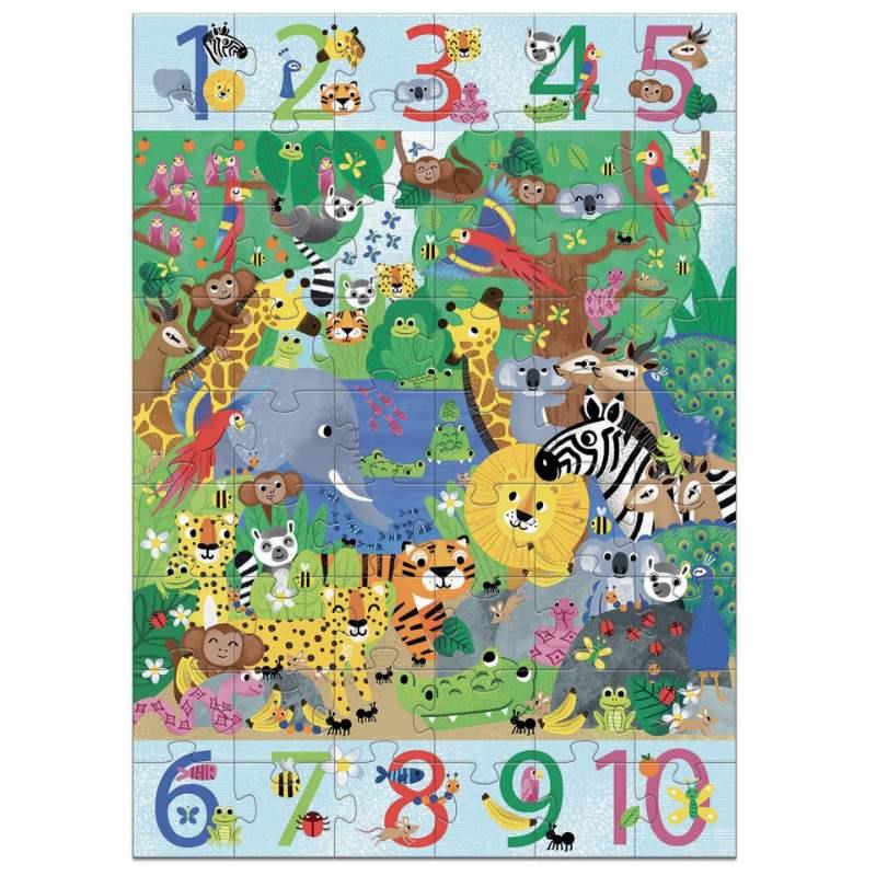 Djeco Dev Puzzle 54 Parça / Jungle