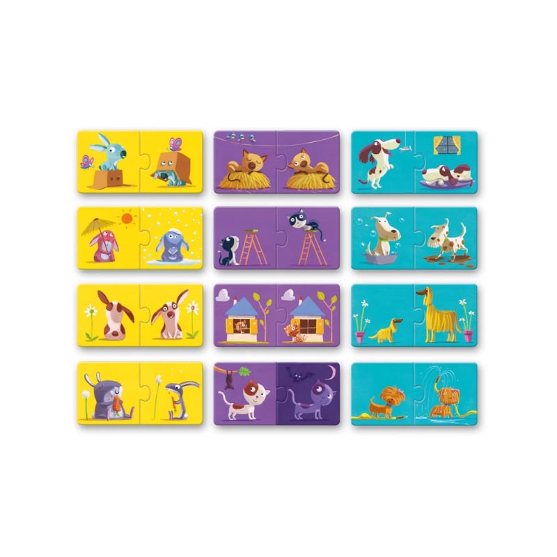Djeco İkili Puzzle/ Duo Opposites