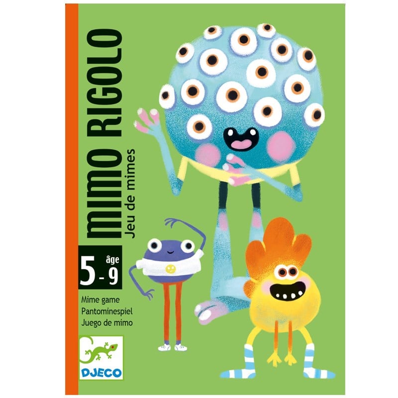 Djeco Kart Oyunları - Mimo Rigolo