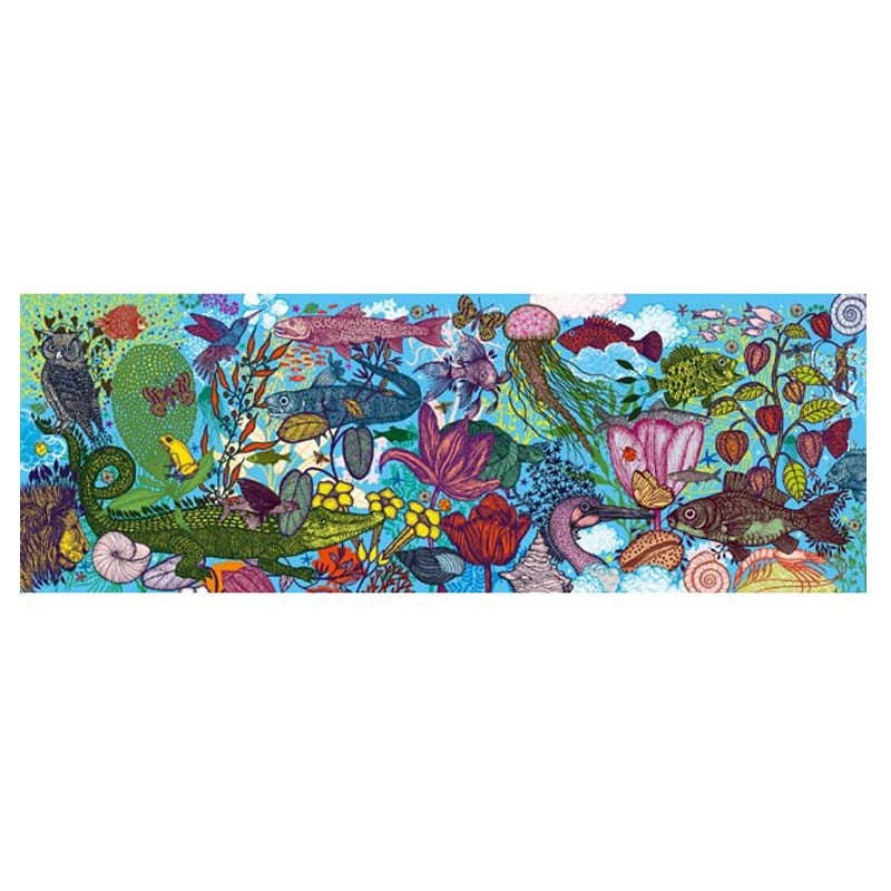 Djeco Klasik Puzzle 1000 Parça/Land And Sea