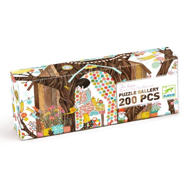 Djeco Klasik Puzzle 200 Parça / Tree House