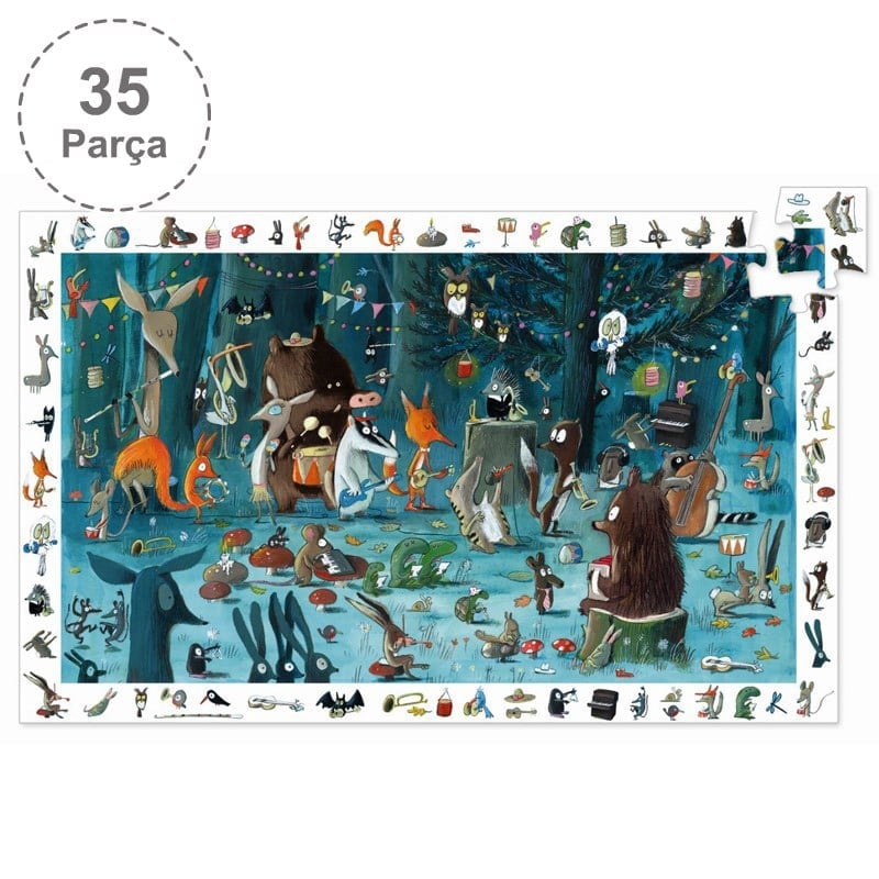 Djeco Klasik Puzzle 35 Parça/The Orchestra