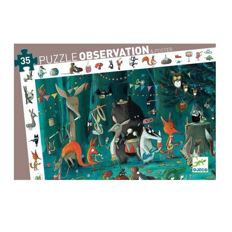 Djeco Klasik Puzzle 35 Parça/The Orchestra