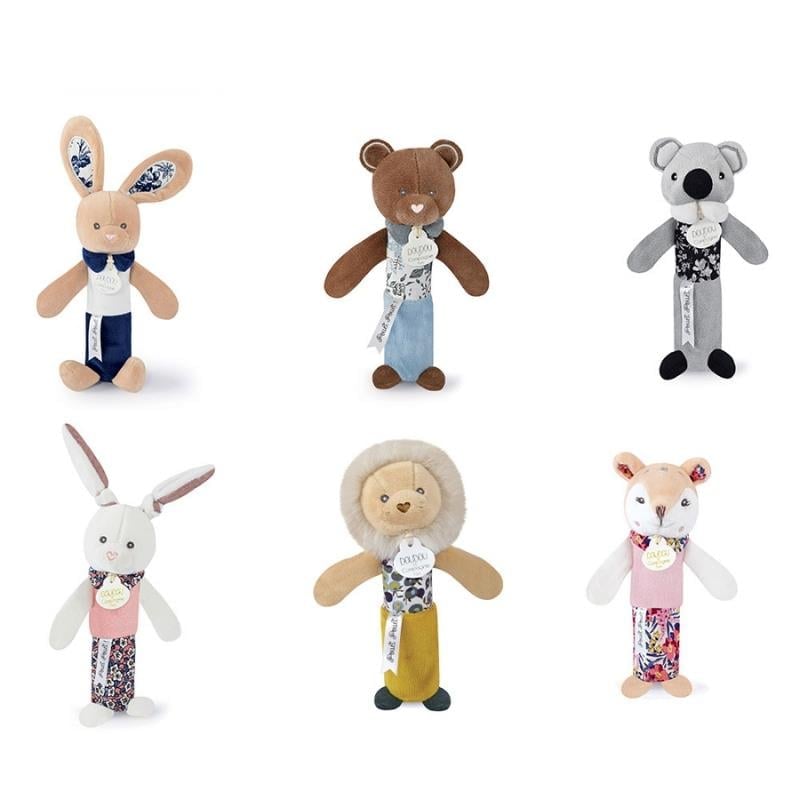 Doudou Sesli Mini Aslan