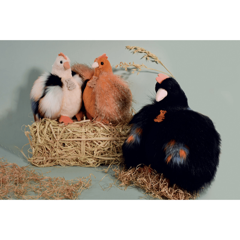 Doudou Turuncu Tavuk 20 cm