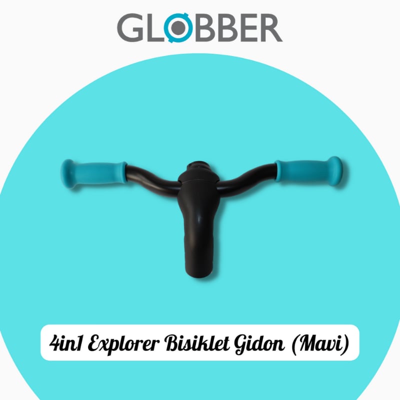 Globber 4in1 Explorer Bisiklet Gidon (Mavi)