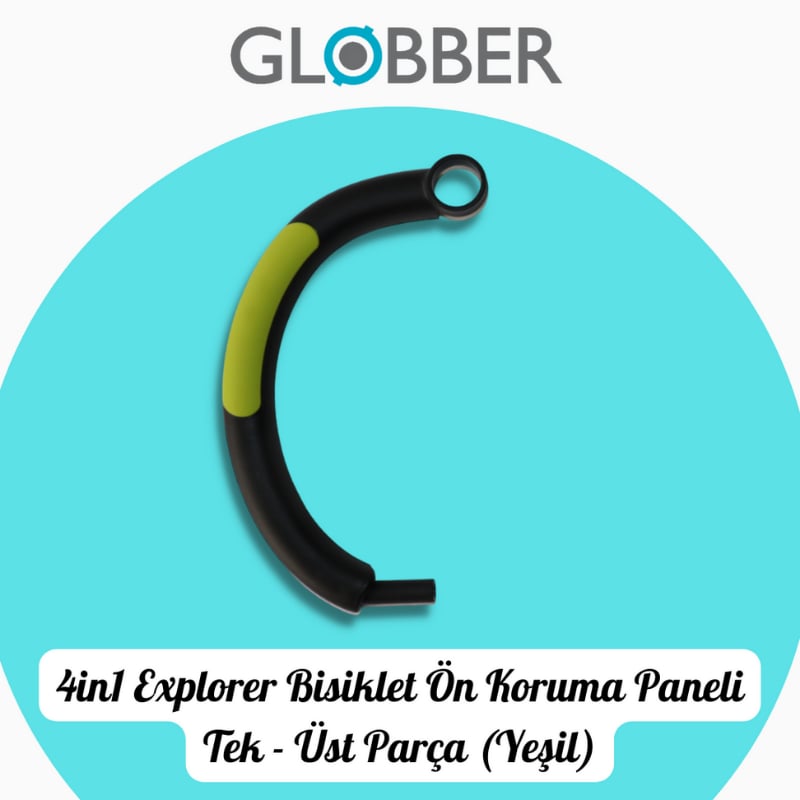 Globber 4in1 Explorer Bisiklet Yan Bar (TEK-Yeşil)