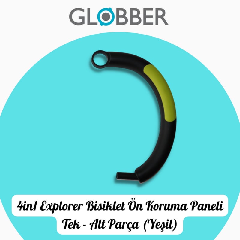 Globber 4in1 Explorer Bisiklet Yan Bar (TEK-Yeşil)