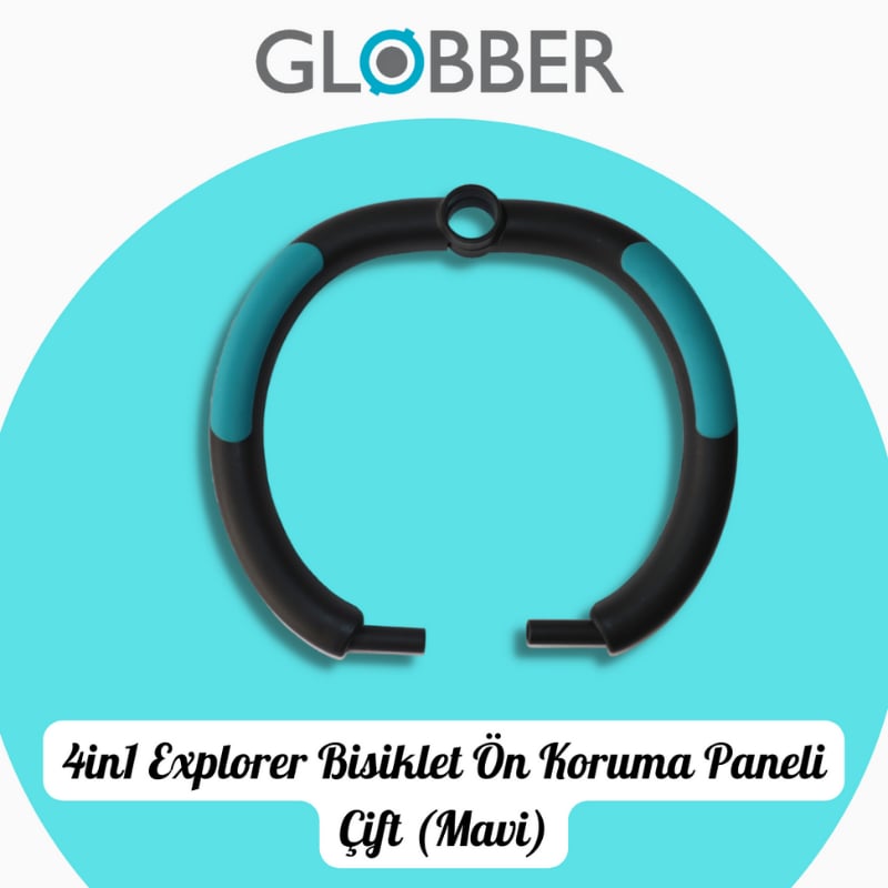 Globber 4in1 Explorer Bisiklet Yan Bar (ÇİFT-Mavi)