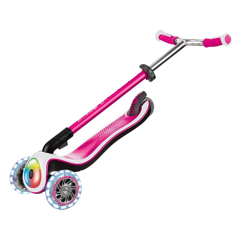 Globber Elite Prime Full Işıklı Scooter - Pembe