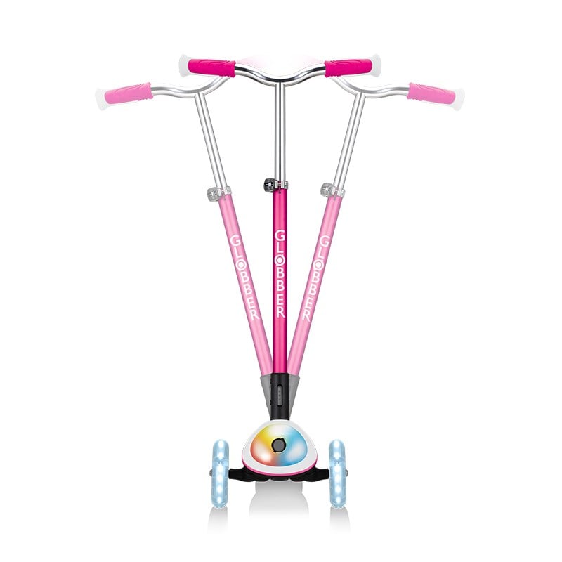 Globber Elite Prime Full Işıklı Scooter - Pembe