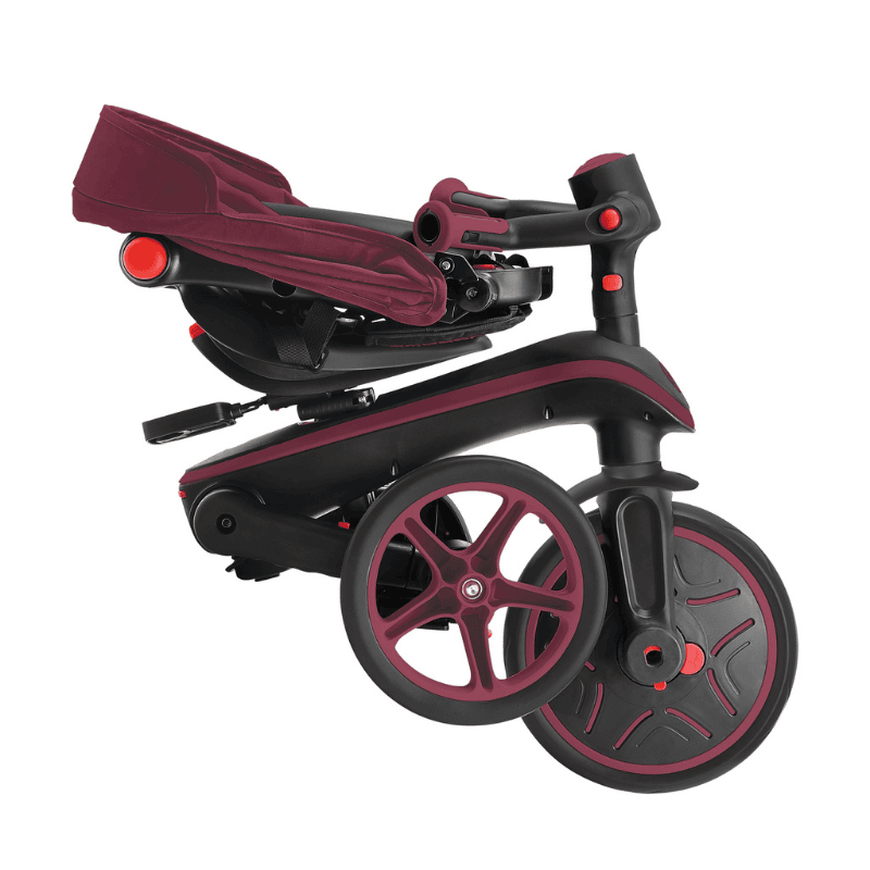 Globber Explorer 4in1 Katlanabilir Bisiklet - Bordo