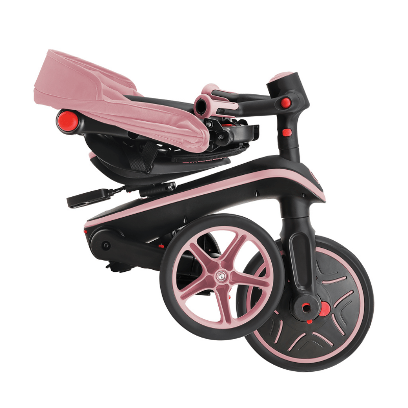 Globber Explorer 4in1 Katlanabilir Bisiklet - Pastel Pembe