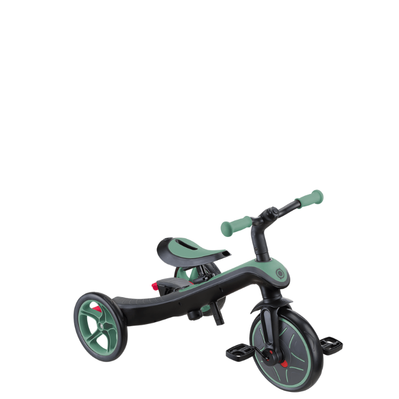 Globber Explorer 4in1 Trike Bisiklet - Zeytin Yeşili