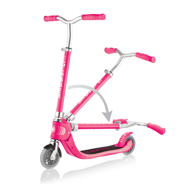 Globber Flow 125 Katlanabilir Scooter - Fuşya