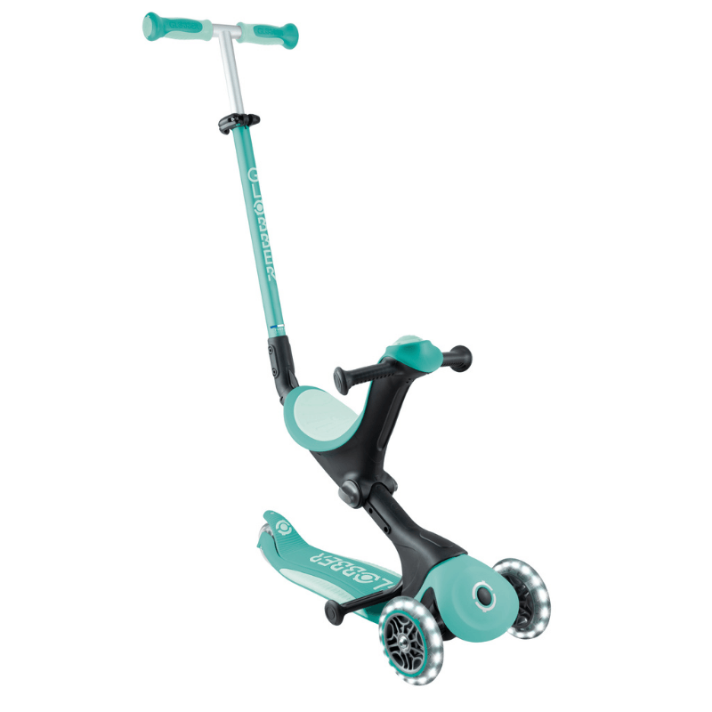Globber Go Up Deluxe Işıklı Scooter - Mint Yeşili