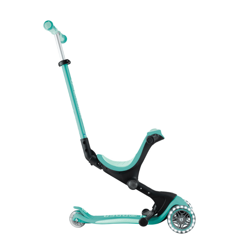 Globber Go Up Deluxe Işıklı Scooter - Mint Yeşili