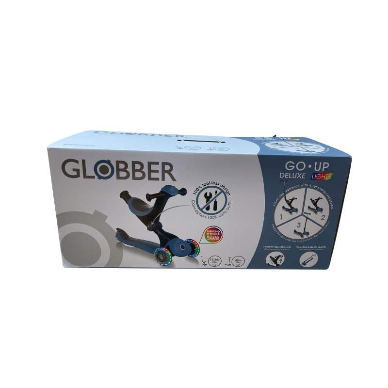 Globber Go Up Deluxe Işıklı Scooter - Pastel Mavi