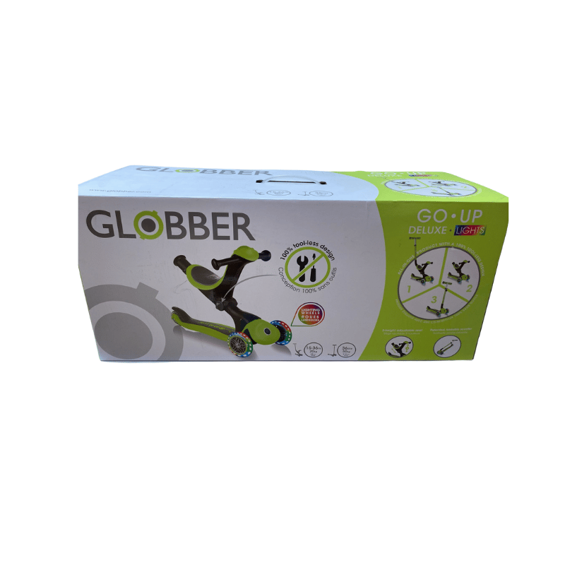 Globber Go Up Deluxe Işıklı Scooter - Yeşil