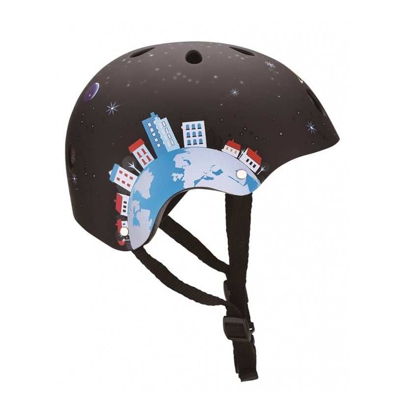 Globber Kask Roket/Siyah