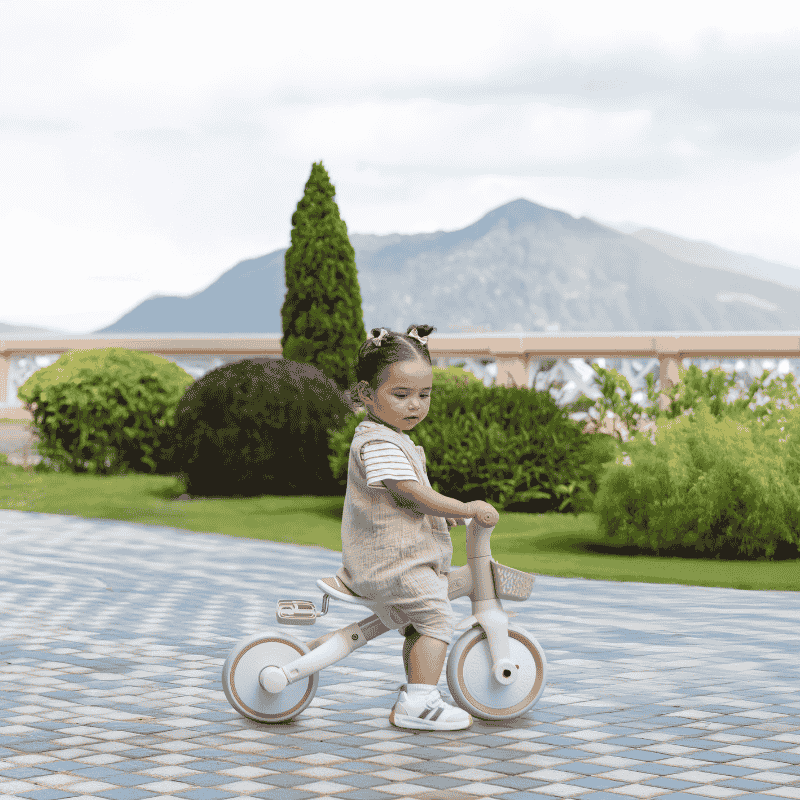 Globber Learning Trike 3in1 Plus Bisiklet - Pastel Bej