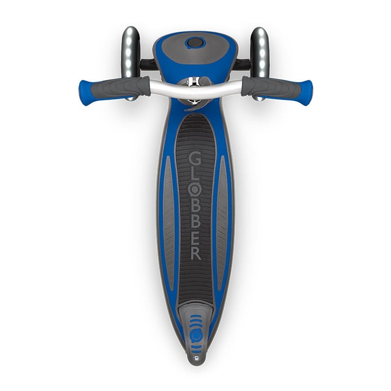 Globber Master Işıklı Katlanabilir Scooter - Lacivert