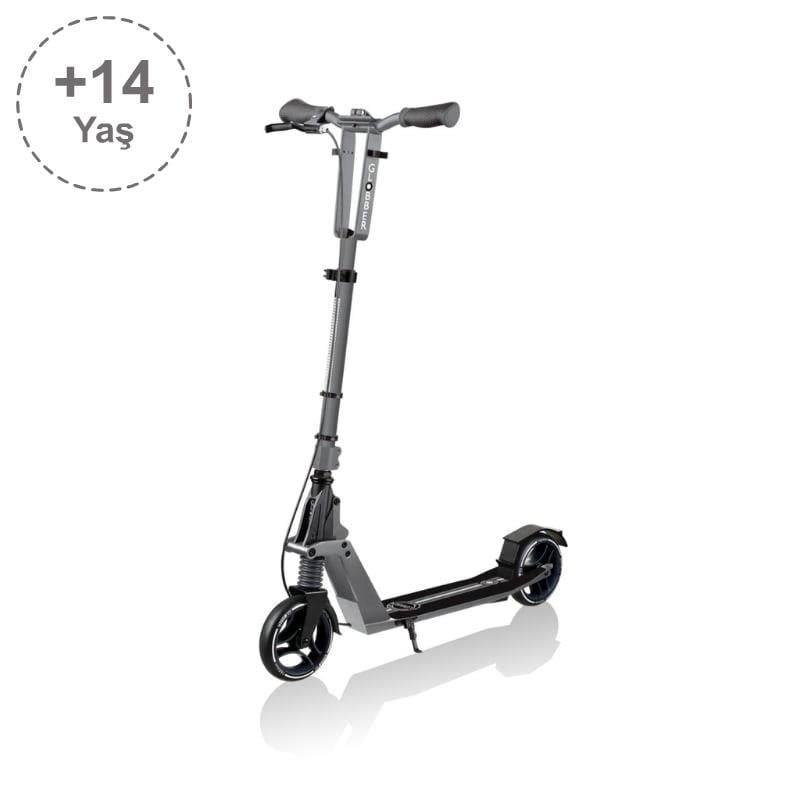 Globber One K 165 Deluxe Scooter - Titanium