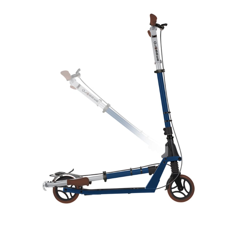 Globber One K 165 Deluxe Scooter - Vintage Mavi