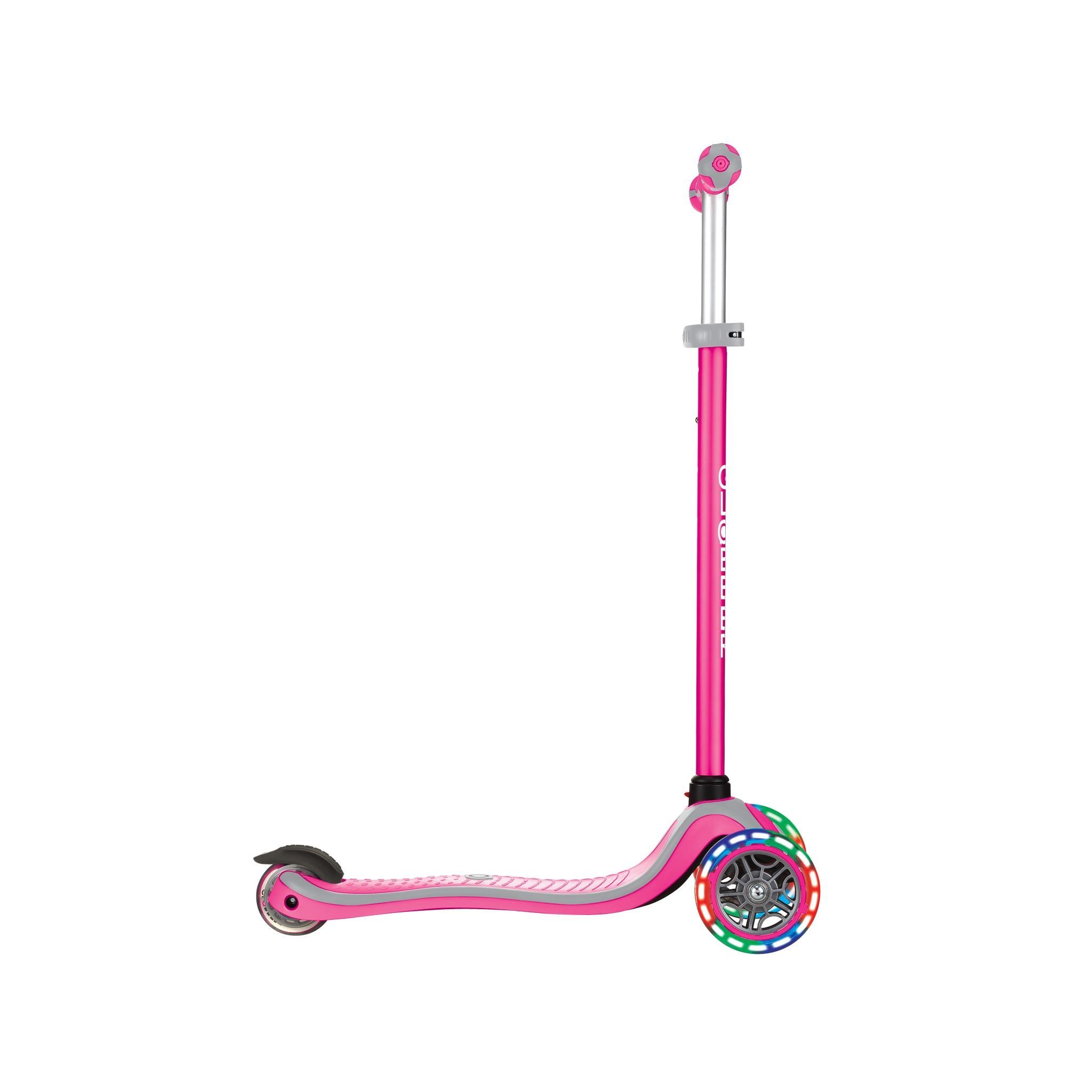 Globber Primo Plus Işıklı Scooter - Pembe