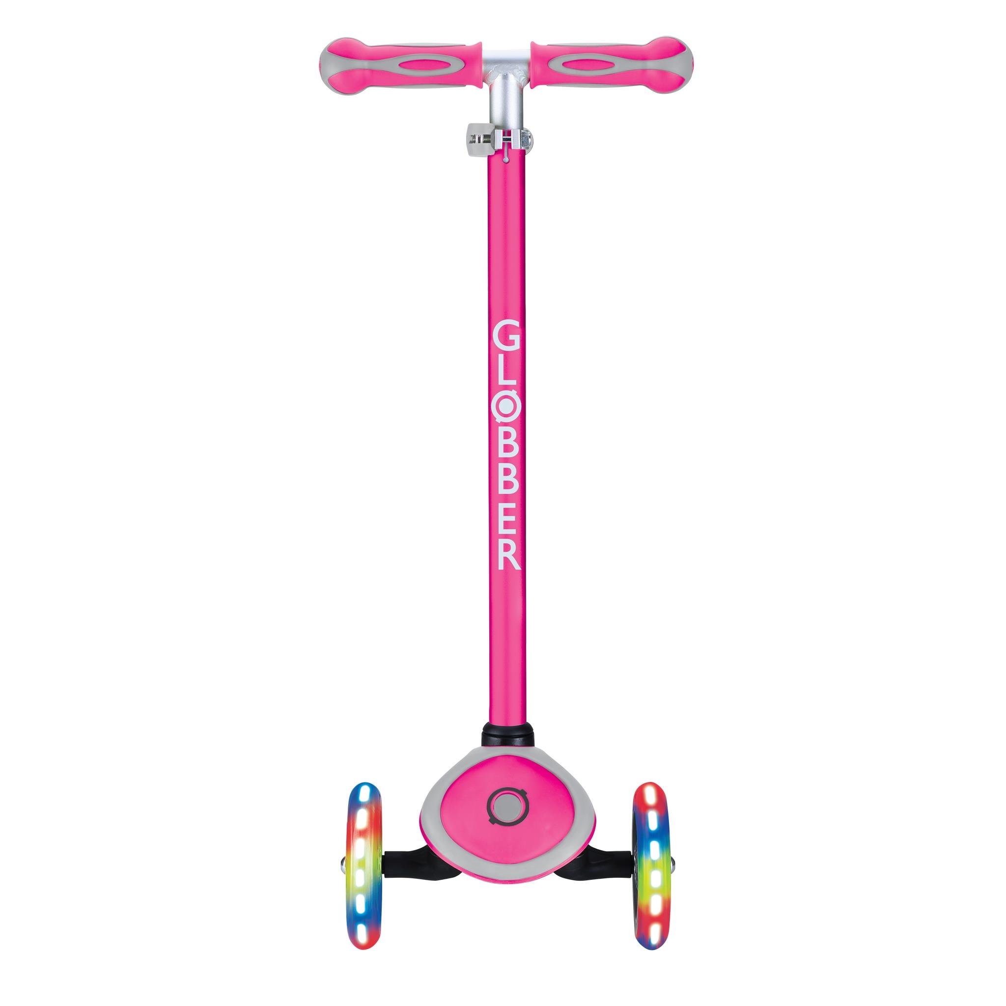 Globber Primo Plus Işıklı Scooter - Pembe