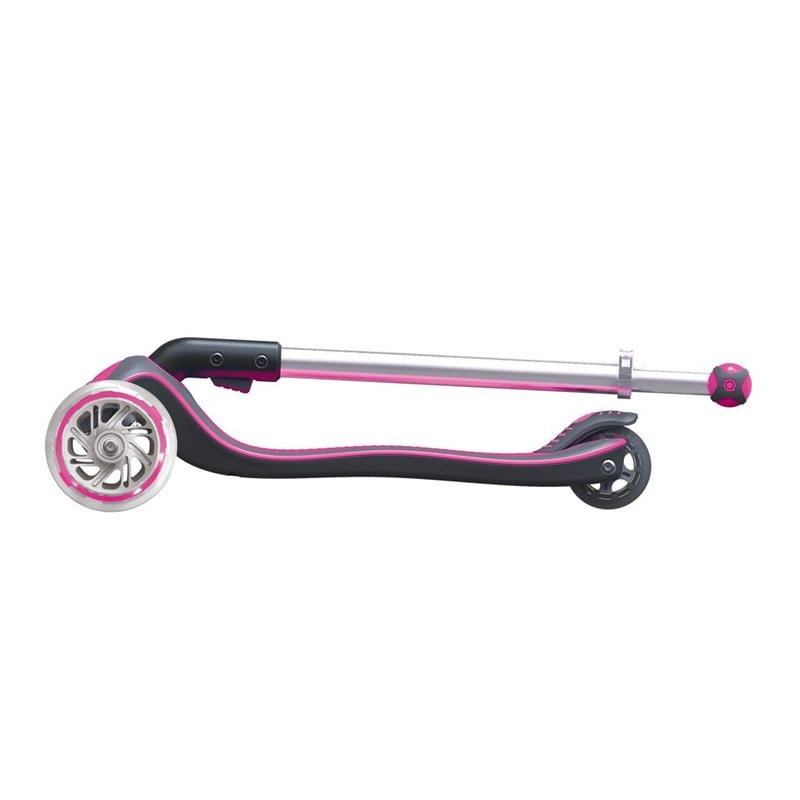 Globber Scooter/Elite Katlanan Işıklı/Pembe