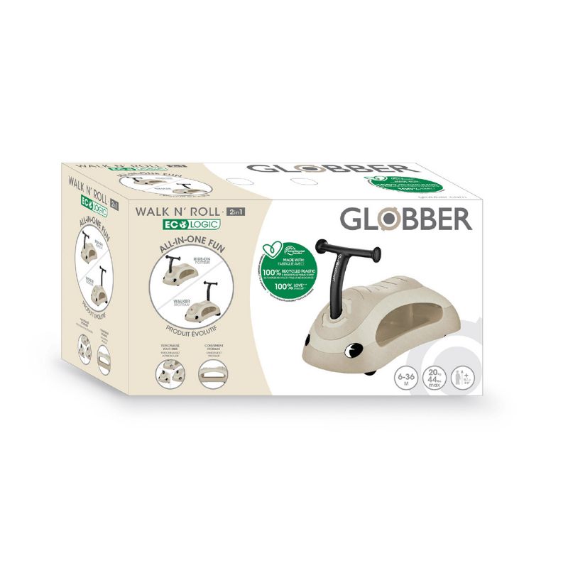 Globber Walk N' Roll 2in1 Ecologic - Coconut