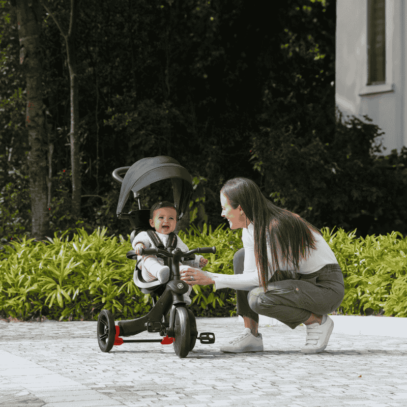 GlobberGlobber Explorer 4in1 Trike Bisiklet - Siyah