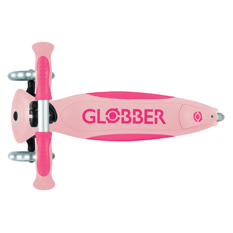 GlobberGlobber Go Up Deluxe Işıklı Scooter - Pastel Pembe