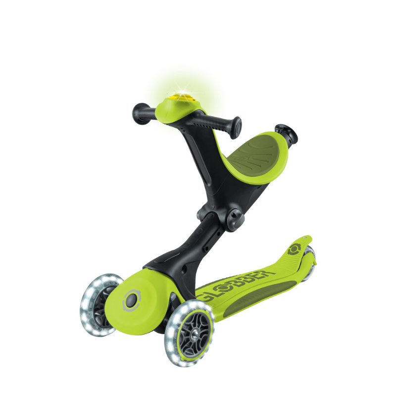 GlobberGlobber Go Up Deluxe Işıklı Scooter - Yeşil