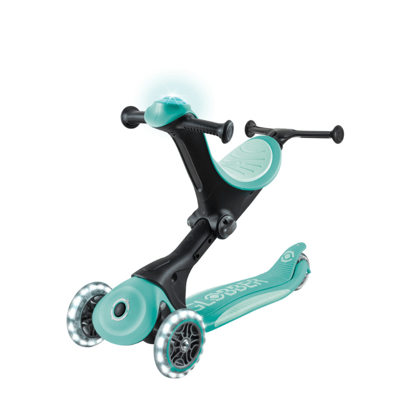 GlobberGlobber Go Up Deluxe Işıklı Scooter - Mint Yeşili