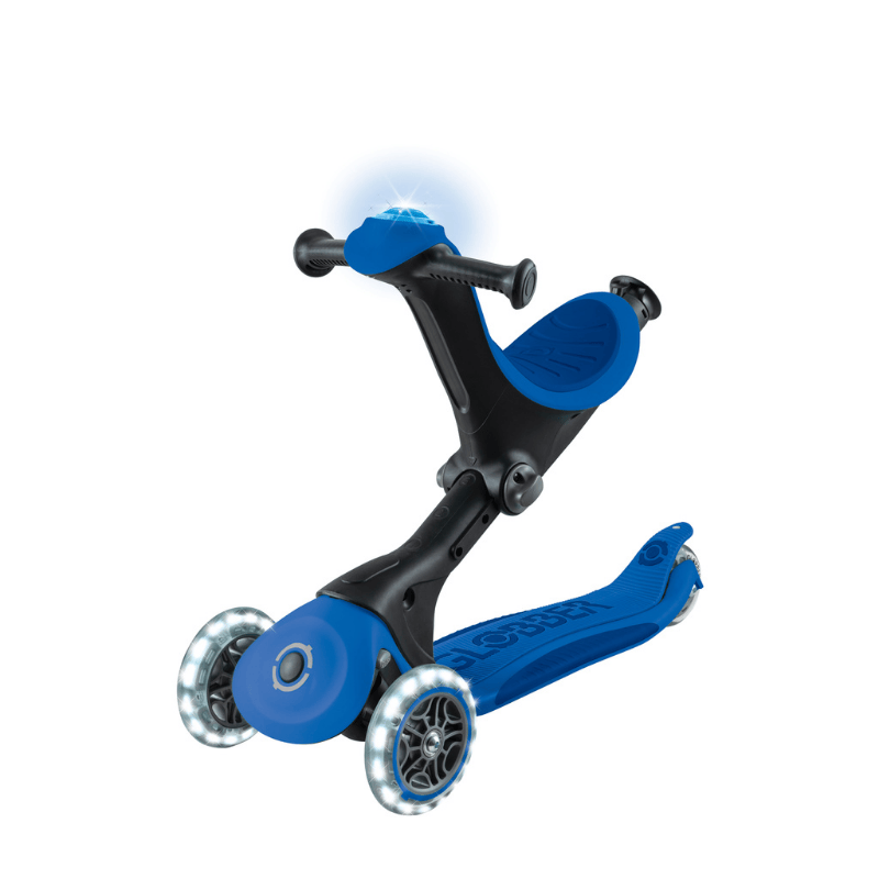 GlobberGlobber Go Up Deluxe Işıklı Scooter - Lacivert