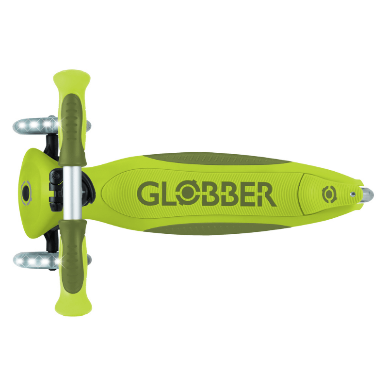 GlobberGlobber Go Up Deluxe Işıklı Scooter - Yeşil