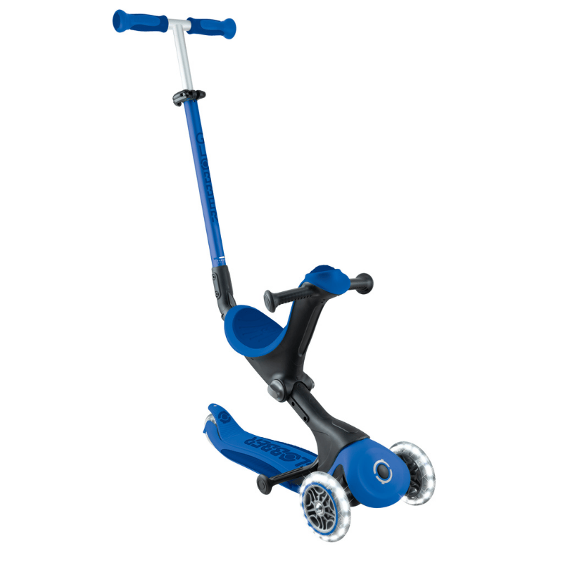 GlobberGlobber Go Up Deluxe Işıklı Scooter - Lacivert