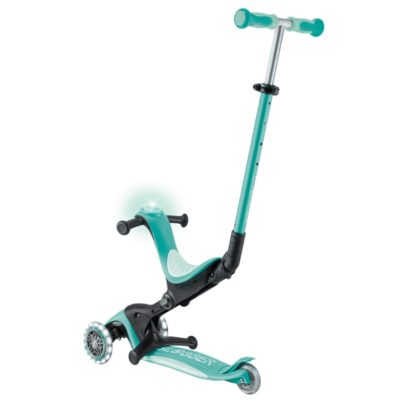 GlobberGlobber Go Up Deluxe Işıklı Scooter - Mint Yeşili