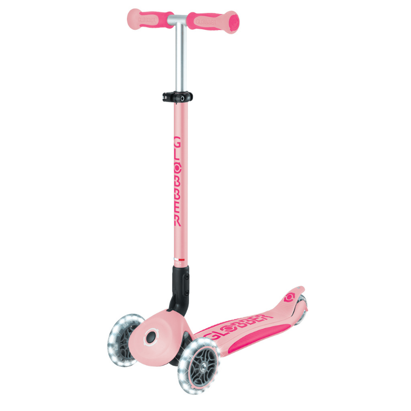 GlobberGlobber Go Up Deluxe Işıklı Scooter - Pastel Pembe